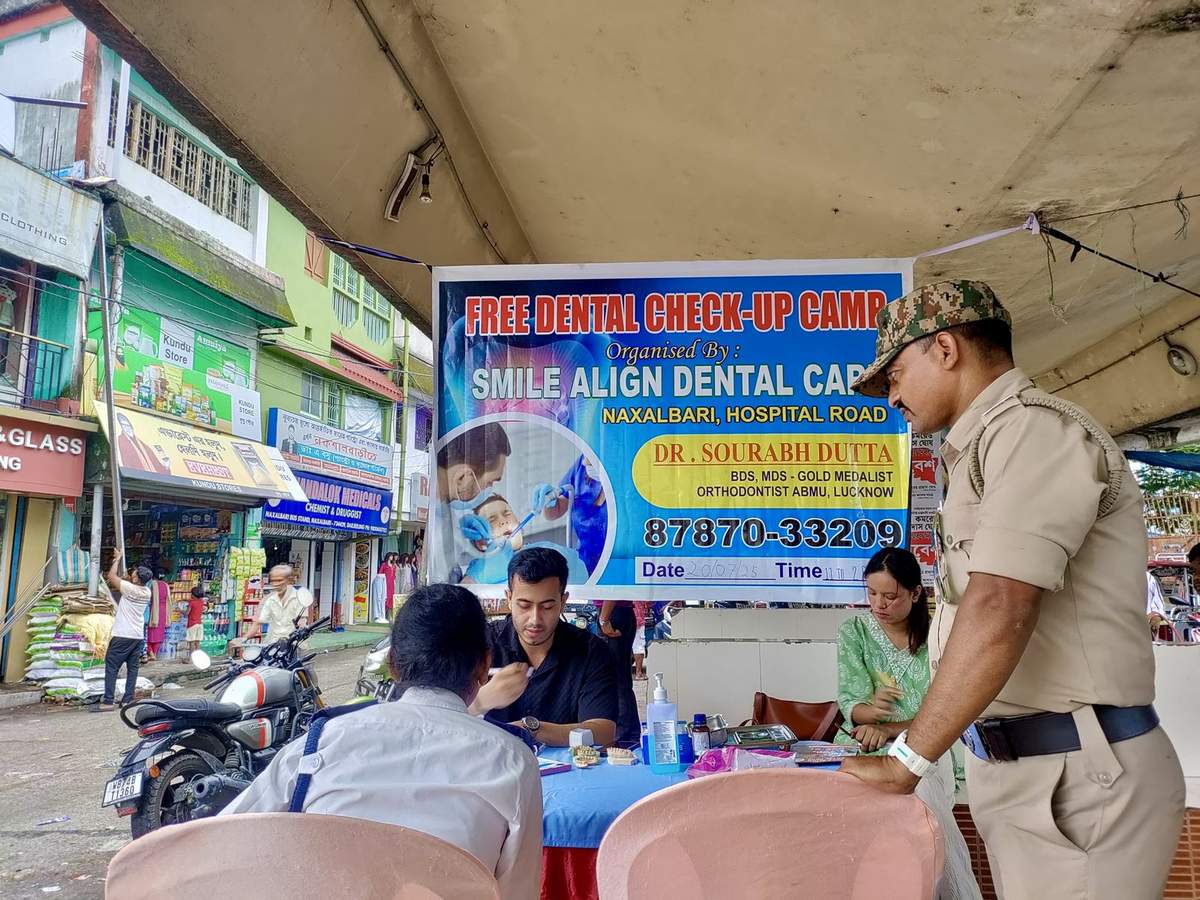 Smile Align free dental check-up camp